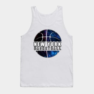 New York Basketball - Sports City Fan - Cosmic Abstract Tank Top